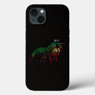 Schwarzes 4 Luxe iPhone 13, Fangschreckenkrebs Case-Mate iPhone Hülle