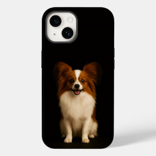 Schwarzes 4 Luxe iPhone 14 Mate, Verfeinerter Papi Case-Mate iPhone 14 Hülle