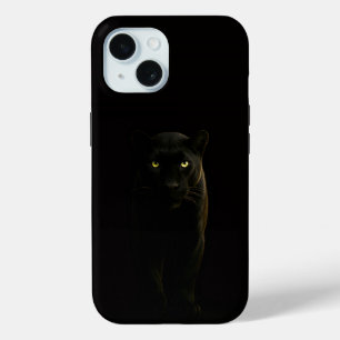 Schwarzes 4 Luxe iPhone 15 Case, Black Panther Case-Mate iPhone Hülle