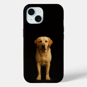 Schwarzes 4 Luxe iPhone 15 Case, Minimalist Case-Mate iPhone Hülle