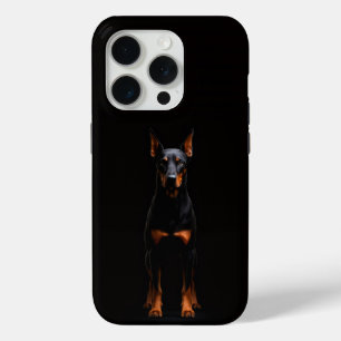 Schwarzes 4 Luxe iPhone 15 Pro Mate, Guardian Dobe Case-Mate iPhone Hülle