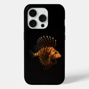 Schwarzes 4 Luxe iPhone 15 Pro Mate, Roter Löwenfi Case-Mate iPhone Hülle