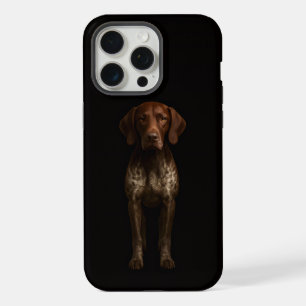 Schwarzes 4 Luxe iPhone 15 Pro Max, Deutscher Poin Max Hülle