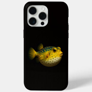 Schwarzes 4 Luxe iPhone 15 Pro Max, Gelber Kugelfi Case-Mate iPhone Hülle