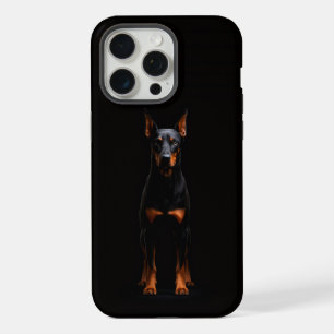 Schwarzes 4 Luxe iPhone 15 Pro Max, Guardian Dober Max Hülle