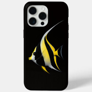 Schwarzes 4 Luxe iPhone 15 Pro Max, Moorish Idol Case-Mate iPhone Hülle