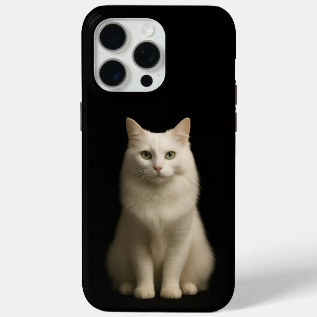 Schwarzes 4 Luxe iPhone 15 Pro Max, Türkische Ango Case-Mate iPhone Hülle (Rückseite)
