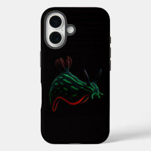 Schwarzes 4 Luxe iPhone 16 Case-Mate, Neon-Seeschn Hülle