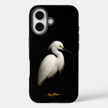 Schwarzes 4 Luxe iPhone 16 Case-Mate, Schneegreif