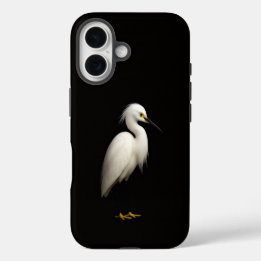 Schwarzes 4 Luxe iPhone 16 Case-Mate, Schneegreif Hülle