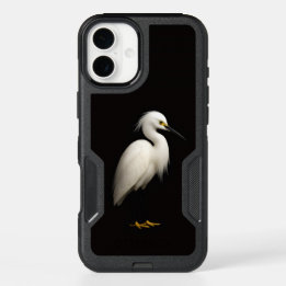 Schwarzes 4 Luxe iPhone 16 Plus Case, Schneereiger