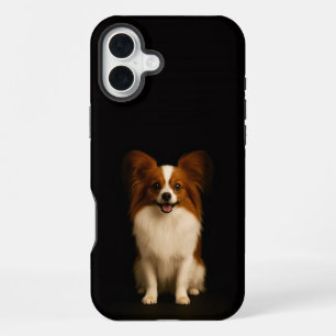 Schwarzes 4 Luxe iPhone 16 Plus, Verfeinerter Papi Plus Hülle