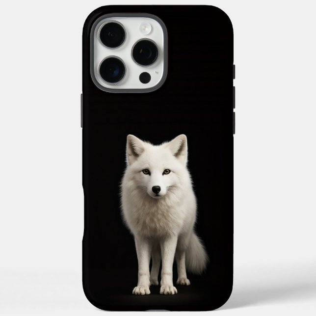 Schwarzes 4 Luxe iPhone 16 Pro Max, Elfenbein-Pola Case-Mate iPhone Hülle (Rückseite)