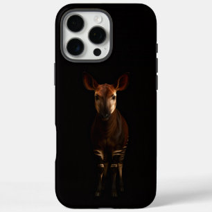 Schwarzes 4 Luxe iPhone 16 Pro Max, Forest Okapi Max Hülle