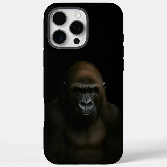 Schwarzes 4 Luxe iPhone 16 Pro Max, Gorilla Case-Mate iPhone Hülle (Rückseite)