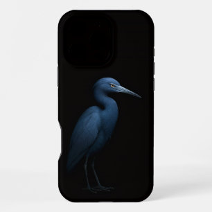 Schwarzes 4 Luxe iPhone 16 Pro Max, Kleiner Blauer Max Hülle