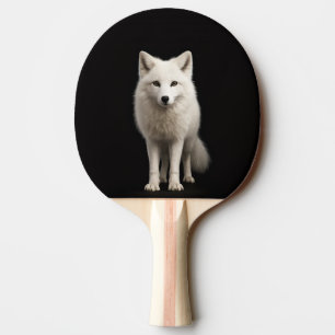 Schwarzes 4 Luxe Ping-Pong-Schläger, Elfenbein-Pol Tischtennis Schläger