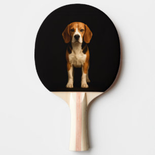 Schwarzes 4 Luxe Ping-Pong-Schläger, freundlicher Tischtennis Schläger