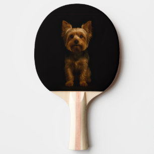 Schwarzes 4 Luxe Ping-Pong-Schläger, Yorkshire Ter Tischtennis Schläger