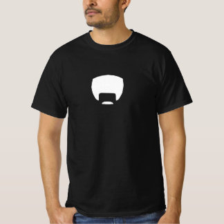 Schwarzes Afro-Stache-T-Shirt T-Shirt