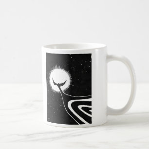 Schwarzes als Todesbonbon als Liebe heiß als Hölle Kaffeetasse
