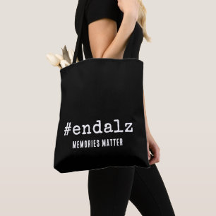 Schwarzes Alzheimer-Bewusstsein Hashtag Beende Alz