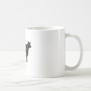 Schwarzes Angus Tasse