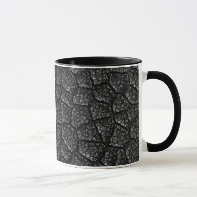 Schwarzes Asphalt Tasse (Rechts)