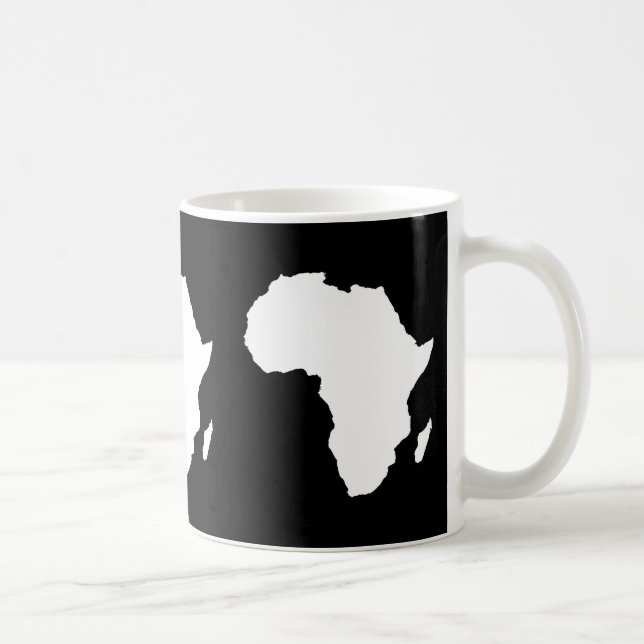 Schwarzes Audacious Africa Tasse (Rechts)