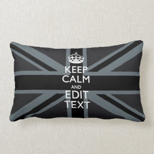 Schwarzes auf Schwarzem behalten Ruhe, Ihren Lendenkissen