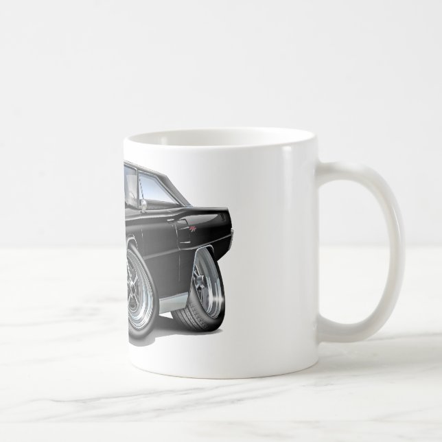Schwarzes Auto 1967 Coronet Funktelegrafie Kaffeetasse (Rechts)