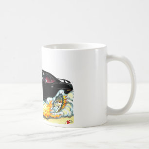 Schwarzes Auto 1970 Plymouths Cuda Tasse
