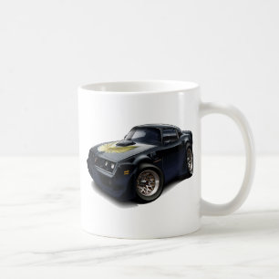 Schwarzes Auto 1979-81 Transportes morgens Tasse