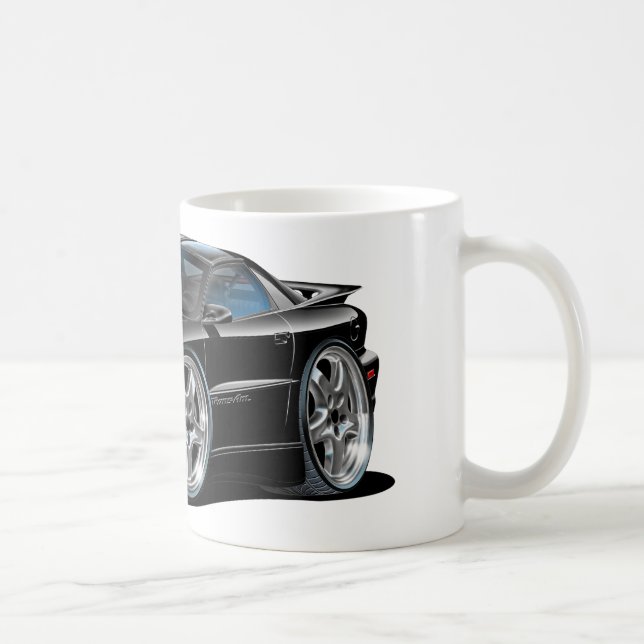 Schwarzes Auto 1998-02 Transportes morgens Kaffeetasse (Rechts)