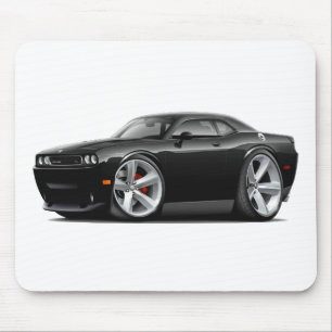 Schwarzes Auto 2009-11 Herausforderer Mousepad