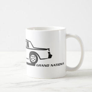 Schwarzes Auto Buicks Grand National Tasse