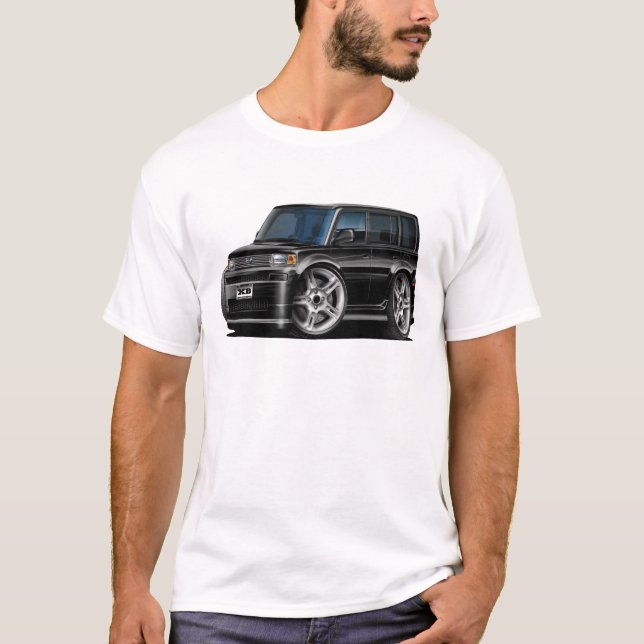 Schwarzes Auto des Scions-XB T-Shirt (Vorderseite)