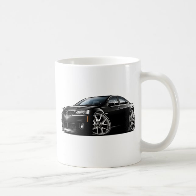 Schwarzes Auto Pontiacs G8 GXP Tasse (Rechts)