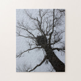 Schwarzes Bach-Nest Puzzle