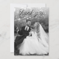 Schwarzes Band-Schriftzug Minimalistische Hochzeit