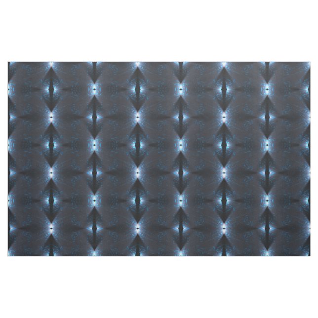 Schwarzes blaues weißes abstraktes geometrisches stoff (Fat Quarter (45,7 x 55,9 cm))