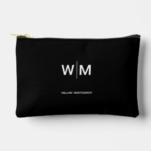 Schwarzes Branded-Logo Unternehmen Geschäftsbetr Zubehörtasche