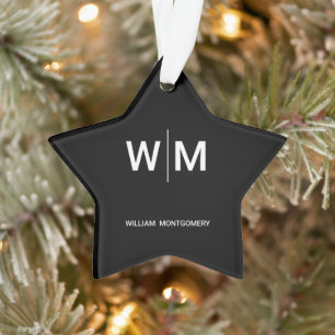 Schwarzes Branding-Logo Unternehmen Geschäftsbet Ornament