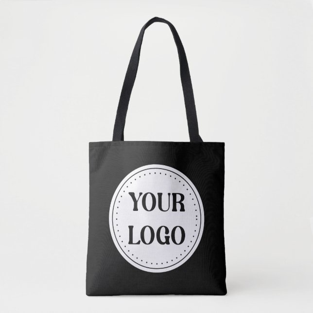 Schwarzes Branding-Logo | Unternehmensgeschäftsfir (Vorderseite)