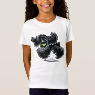 Schwarzes Cocker spaniel-Spiel T-Shirt