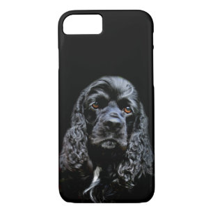 Schwarzes cocker spaniel stellen gegenüber Case-Mate iPhone hülle