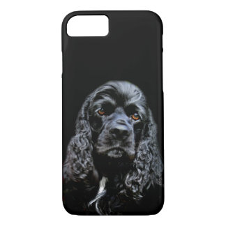 Schwarzes cocker spaniel stellen gegenüber Case-Mate iPhone hülle
