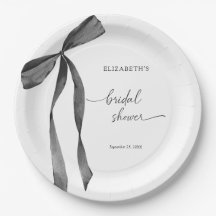 Schwarzes Coquette-Brautparty