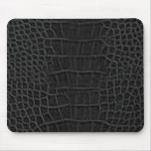 Schwarzes Croc mousepad
