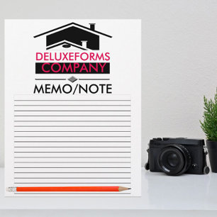 Schwarzes Dach Memo Notiz